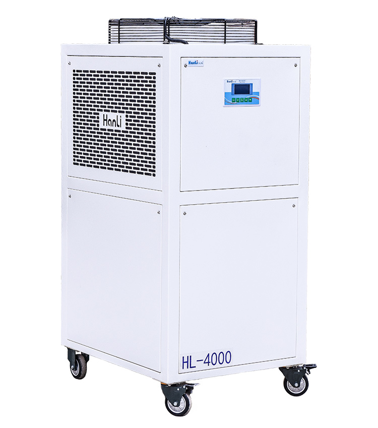 Hanli 4000W water chiller 1hp water cooling system for laser industry